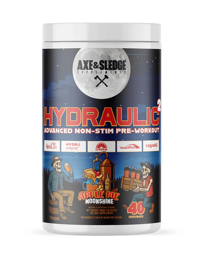 Axe & Sledge - Hydraulic V2 - Apple Pie Moonshine (LIMITED EDITION) 20/40serv - Pre - Workout - Animal Supps | Sports Nutrition & Supplement Store | Vineland, NJ