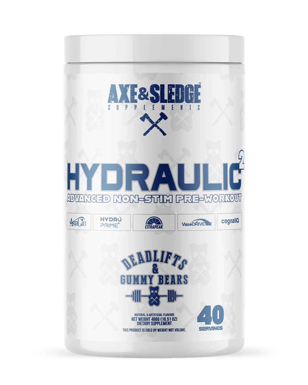 Axe & Sledge - Hydraulic V2 - Deadlifts & Gummy Bears 20/40serv - Pre - Workout - Animal Supps | Sports Nutrition & Supplement Store | Vineland, NJ