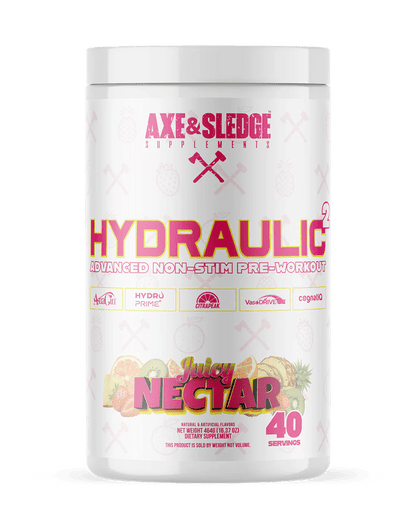 Axe & Sledge - Hydraulic V2 - Juicy Nectar 20/40serv - Pre - Workout - Animal Supps | Sports Nutrition & Supplement Store | Vineland, NJ
