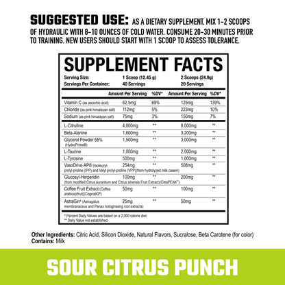 Axe & Sledge - Hydraulic V2 - Pre - Workout - Animal Supps | Sports Nutrition & Supplement Store | Vineland, NJ