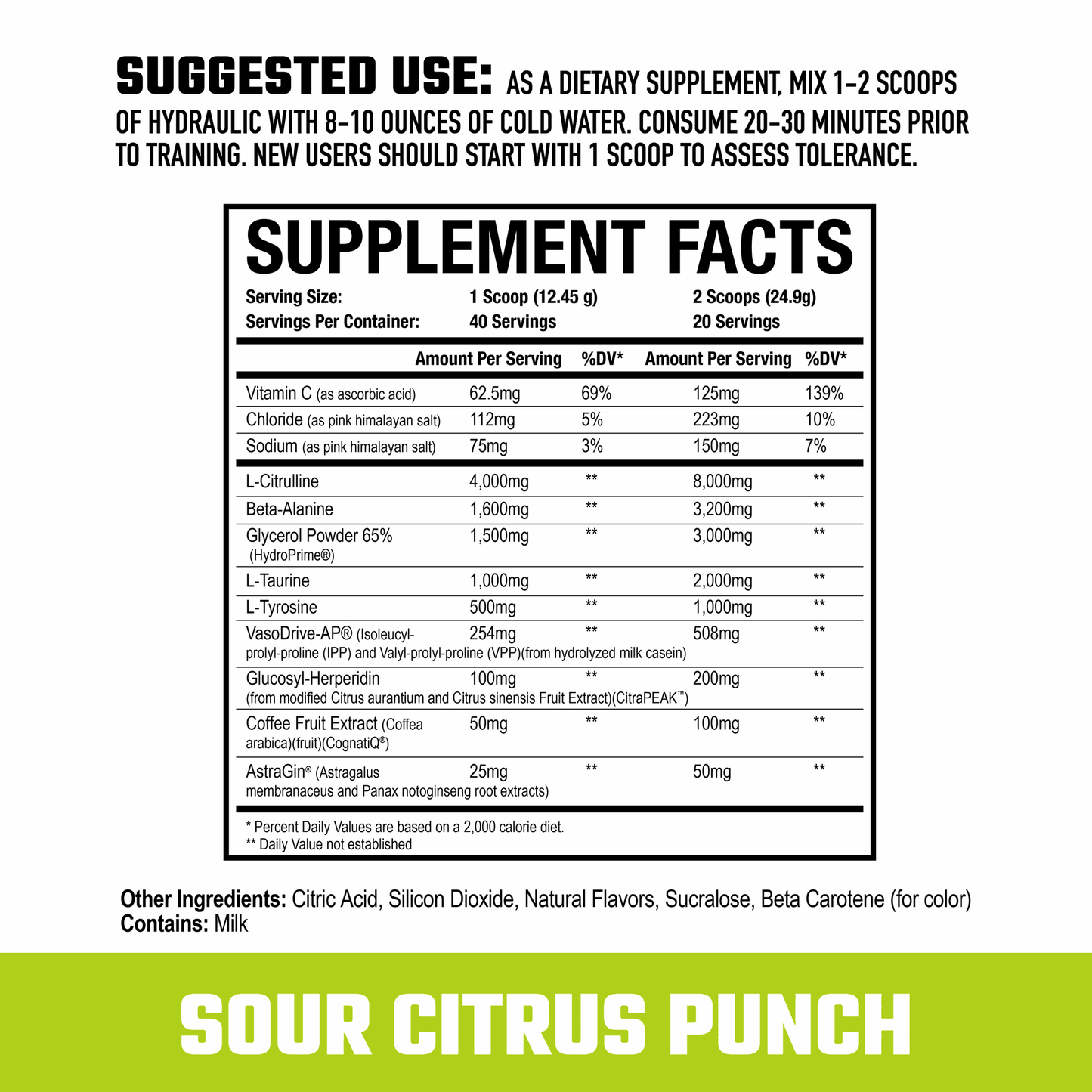 Axe & Sledge - Hydraulic V2 - Pre - Workout - Animal Supps | Sports Nutrition & Supplement Store | Vineland, NJ