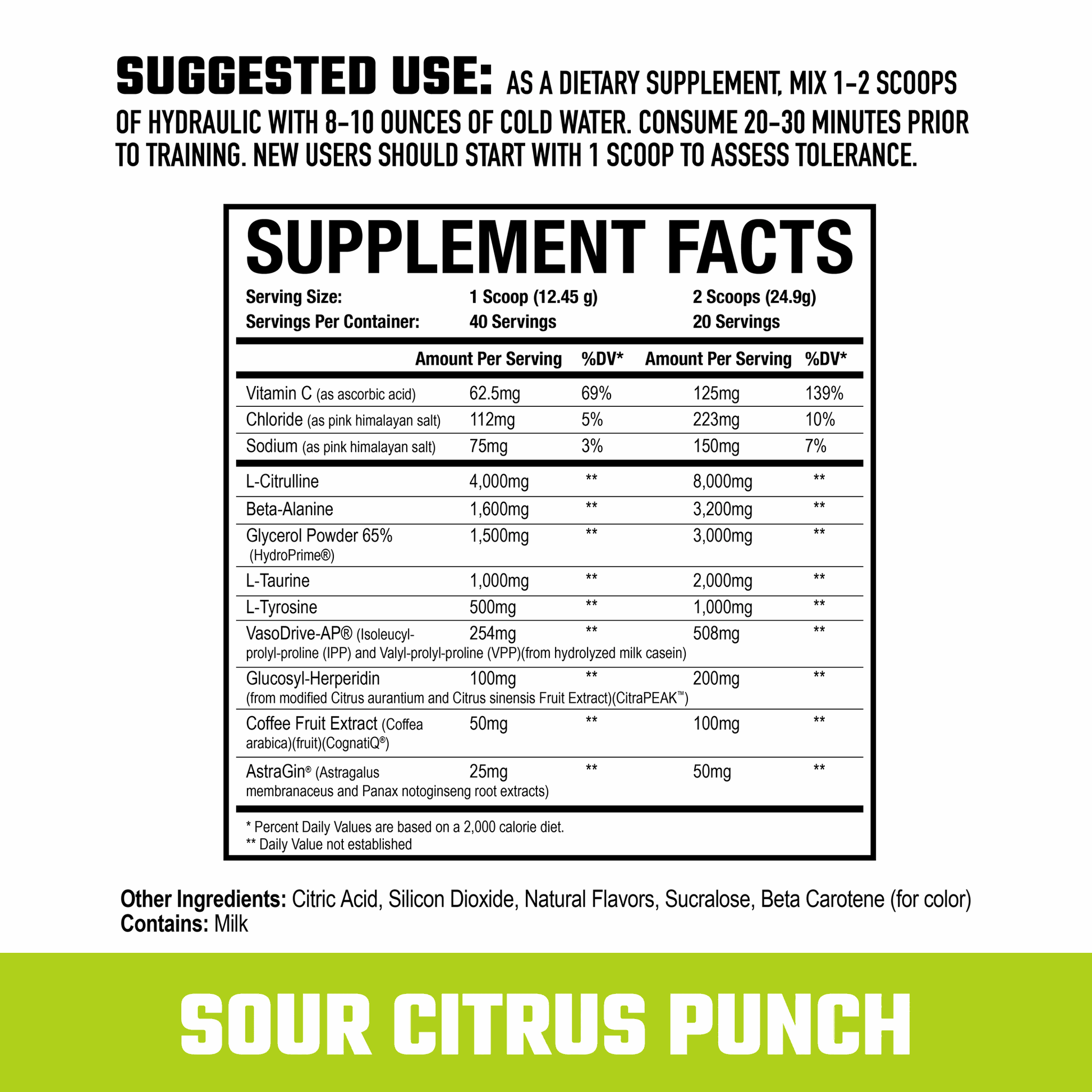 Axe & Sledge - Hydraulic V2 - Pre - Workout - Animal Supps | Sports Nutrition & Supplement Store | Vineland, NJ