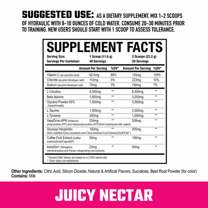 Axe & Sledge - Hydraulic V2 - Pre - Workout - Animal Supps | Sports Nutrition & Supplement Store | Vineland, NJ