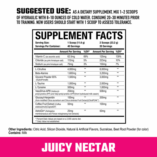 Axe & Sledge - Hydraulic V2 - Pre - Workout - Animal Supps | Sports Nutrition & Supplement Store | Vineland, NJ