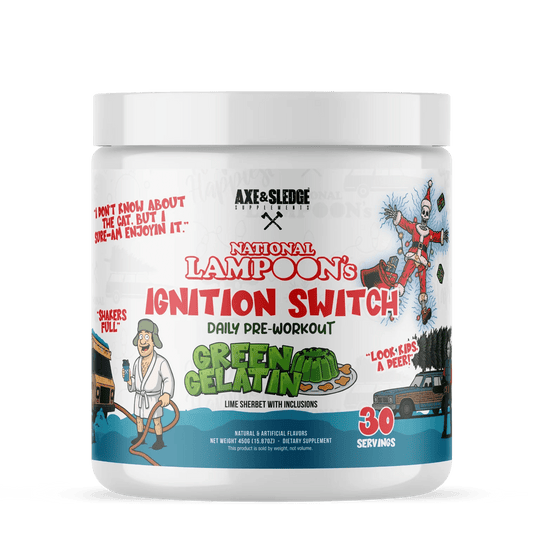 Axe & Sledge - Ignition Switch - National Lampoon's Green Gelatin - Pre - Workout - Animal Supps | Sports Nutrition & Supplement Store | Vineland, NJ
