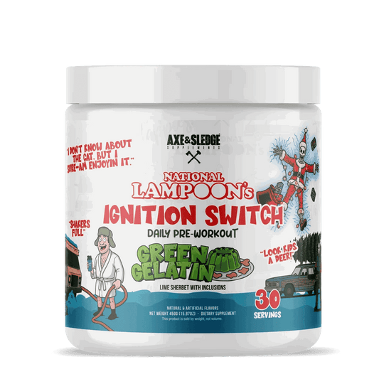 Axe & Sledge - Ignition Switch - National Lampoon's Green Gelatin - Pre - Workout - Animal Supps | Sports Nutrition & Supplement Store | Vineland, NJ