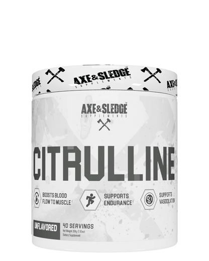 Axe & Sledge - L - Citrulline - Unflavored 40serv - VALUE! - Animal Supps | Sports Nutrition & Supplement Store | Vineland, NJ