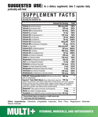 Axe & Sledge - MULTI PLUS - Vitamin & Mineral - Animal Supps | Sports Nutrition & Supplement Store | Vineland, NJ