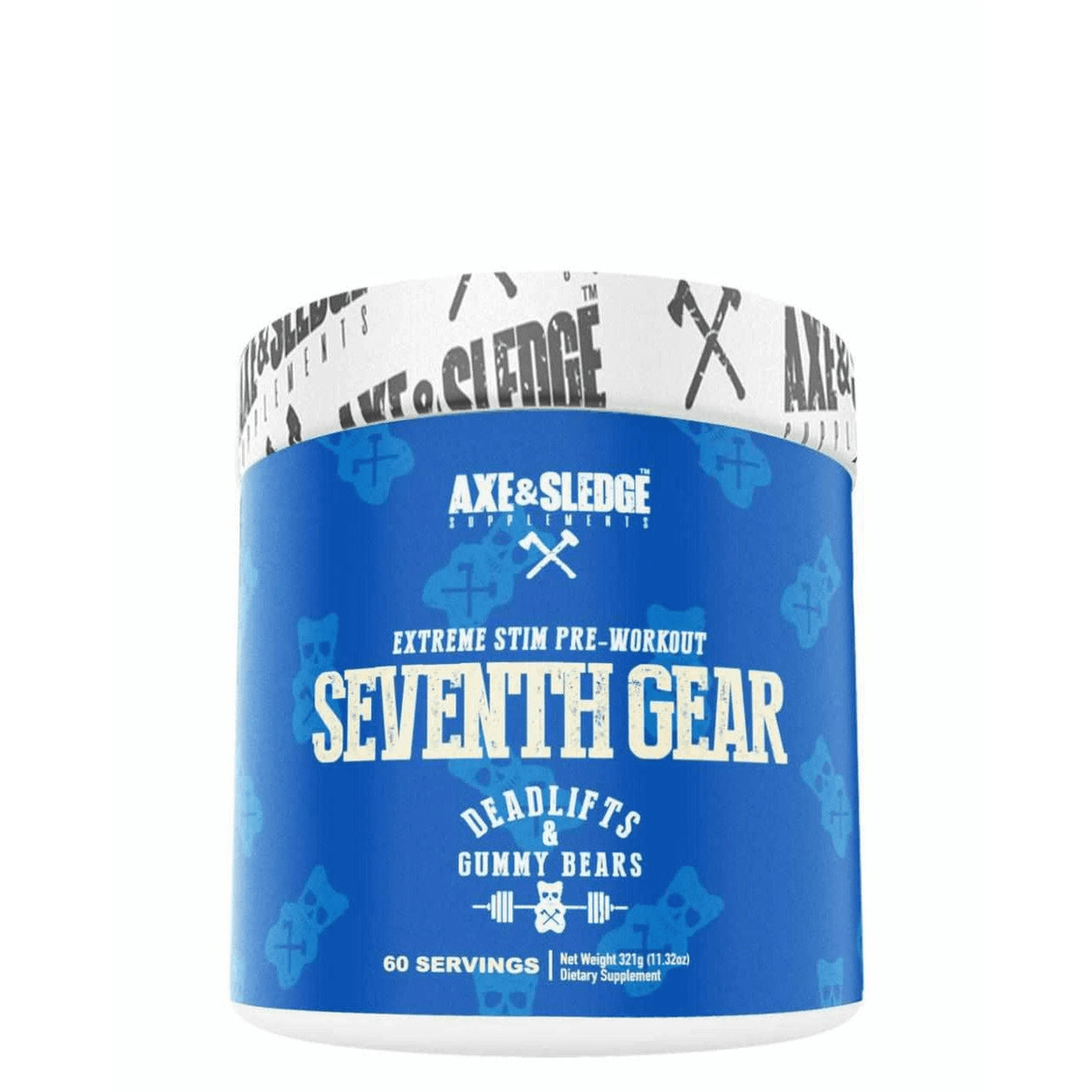 Axe & Sledge - Seventh Gear - Deadlifts & Gummy Bears - Pre - Workout - Animal Supps | Sports Nutrition & Supplement Store | Vineland, NJ