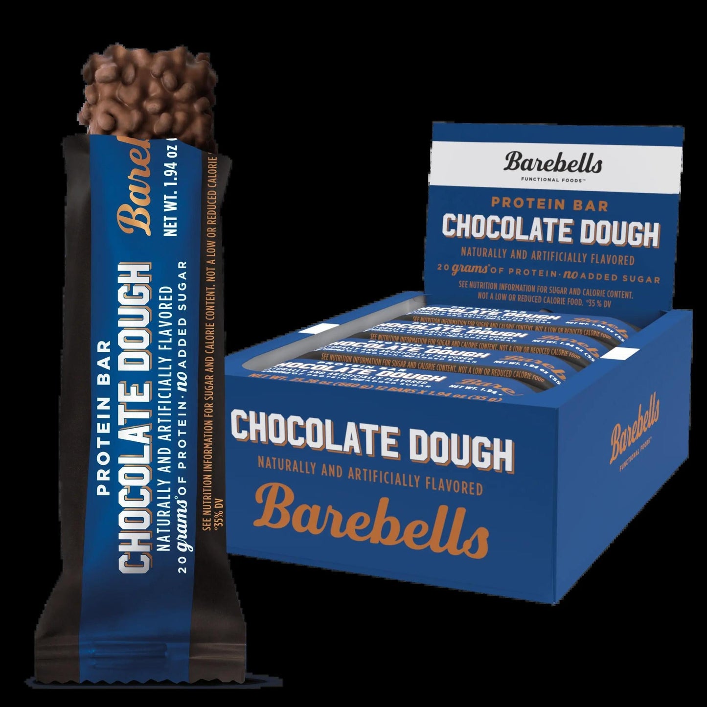 Barebells - Protein Bar - Chocolate Dough Single - Food/Snacks - Animal Supps | Supplement, Sports Nutrition, and Vitamin Shop | Vineland NJ