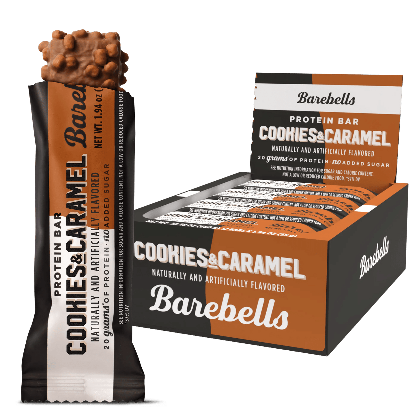 Barebells - Protein Bar - Cookies & Caramel Single - Food/Snacks - Animal Supps | Sports Nutrition & Supplement Store | Vineland, NJ