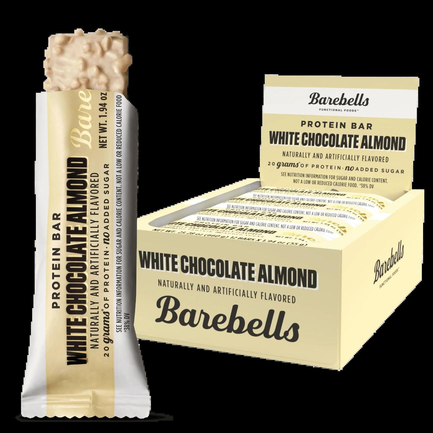 Barebells - Protein Bar - White Chocolate Almond Single - Food/Snacks - Animal Supps | Supplement, Sports Nutrition, and Vitamin Shop | Vineland NJ
