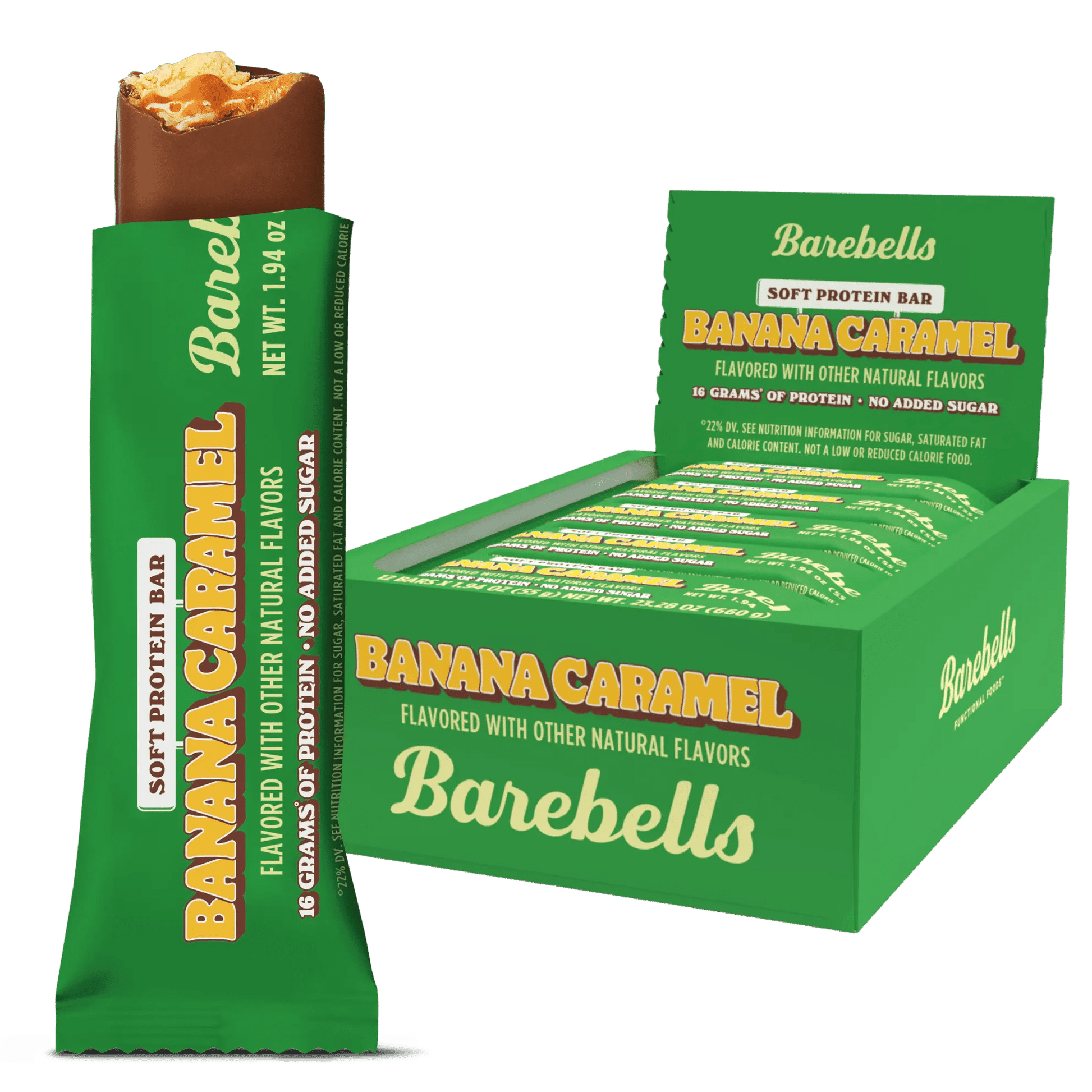 Barebells - Soft Protein Bar - Banana Caramel Single - Food/Snacks - Animal Supps | Sports Nutrition & Supplement Store | Vineland, NJ