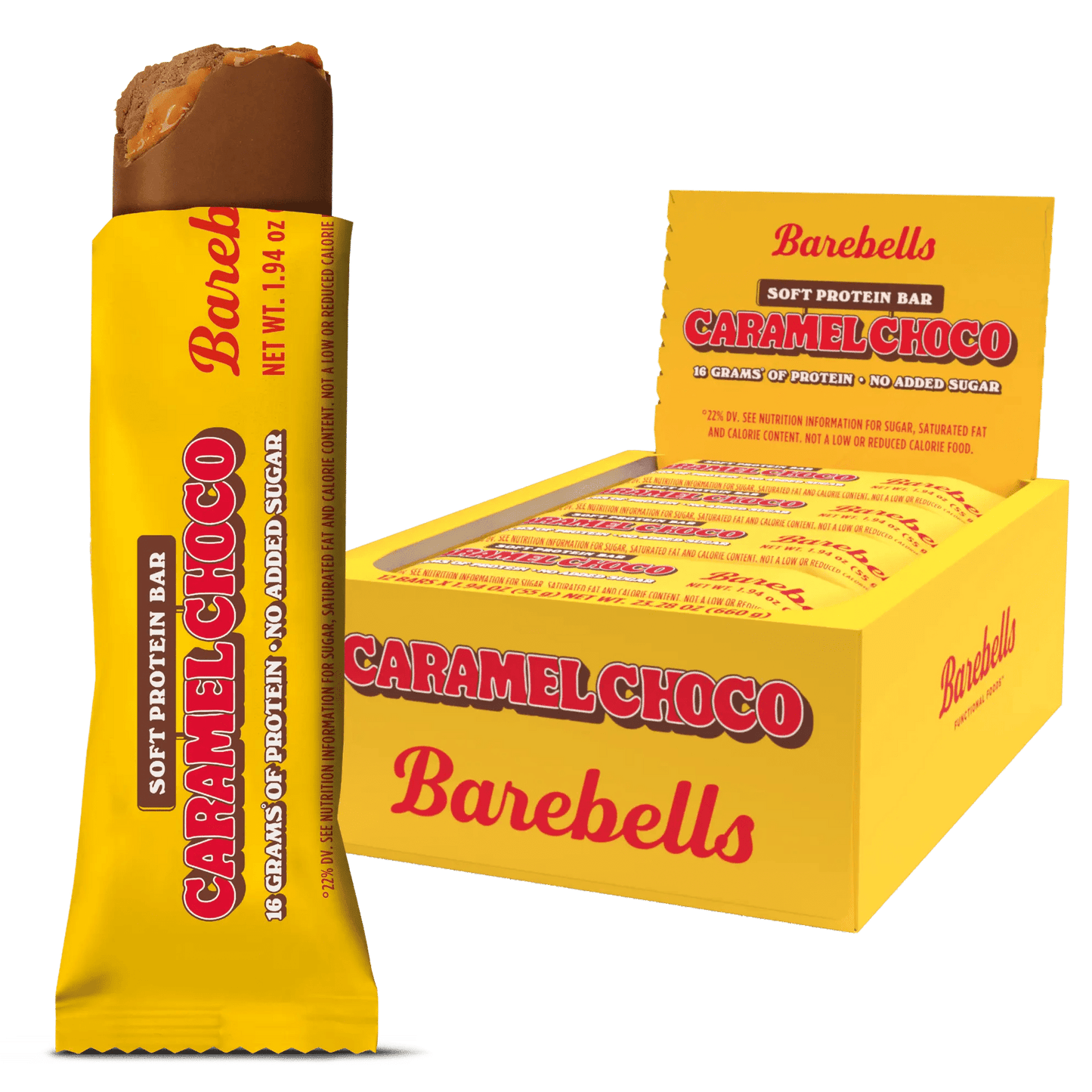 Barebells - Soft Protein Bar - Caramel Choco Single - Food/Snacks - Animal Supps | Sports Nutrition & Supplement Store | Vineland, NJ