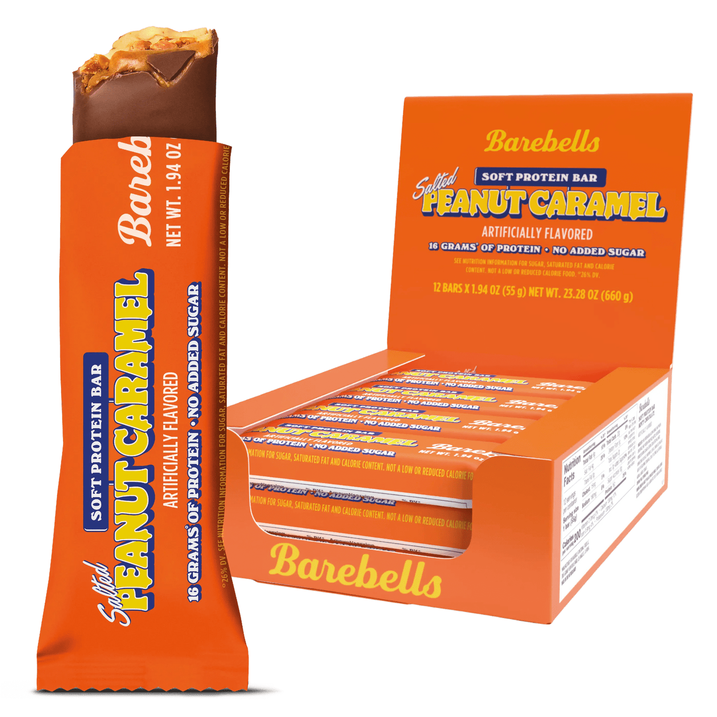 Barebells - Soft Protein Bar - Salted Peanut Caramel Single - Food/Snacks - Animal Supps | Sports Nutrition & Supplement Store | Vineland, NJ