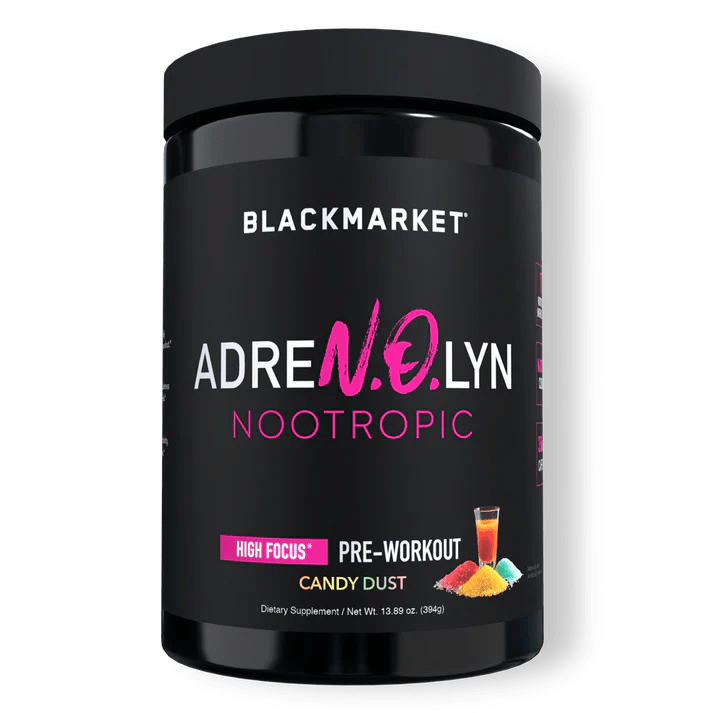 Black Market - AdreNOlyn Nootropic - Candy Dust 25serv - Pre - Workout - Animal Supps | Sports Nutrition & Supplement Store | Vineland, NJ