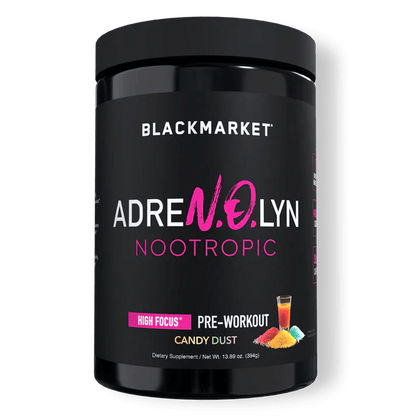 Black Market - AdreNOlyn Nootropic - Candy Dust 25serv - Pre - Workout - Animal Supps | Sports Nutrition & Supplement Store | Vineland, NJ