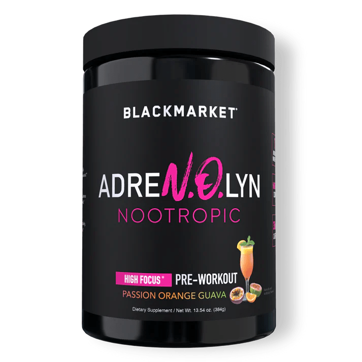 Black Market - AdreNOlyn Nootropic - Peach Rings 25serv - Pre - Workout - Animal Supps | Sports Nutrition & Supplement Store | Vineland, NJ