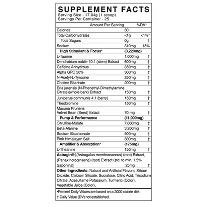Black Market - AdreNOlyn Underground - Candy Dust 25serv - Pre - Workout - Animal Supps | Sports Nutrition & Supplement Store | Vineland, NJ