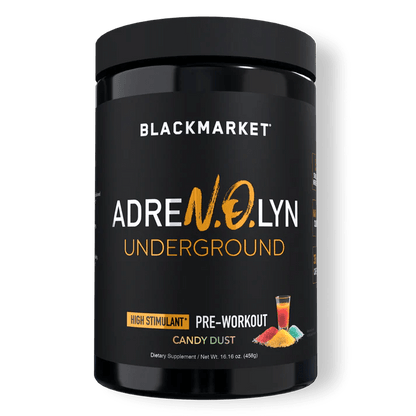 Black Market - AdreNOlyn Underground - Candy Dust 25serv - Pre - Workout - Animal Supps | Sports Nutrition & Supplement Store | Vineland, NJ