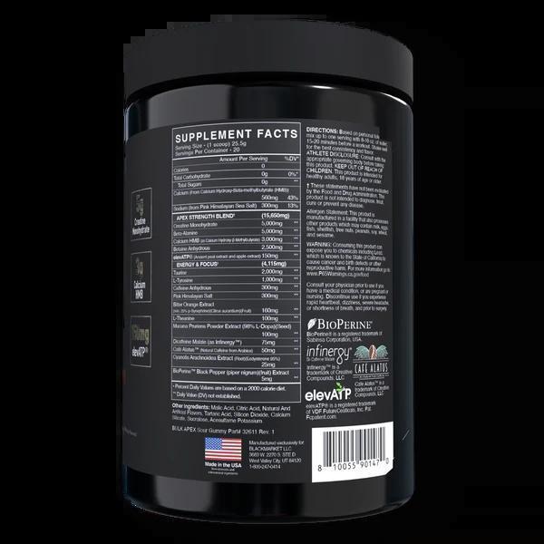 Black Market - BULK Apex - Sour Gummy 20 serving - Pre - Workout - Animal Supps | Supplement, Sports Nutrition, and Vitamin Shop | Vineland NJ