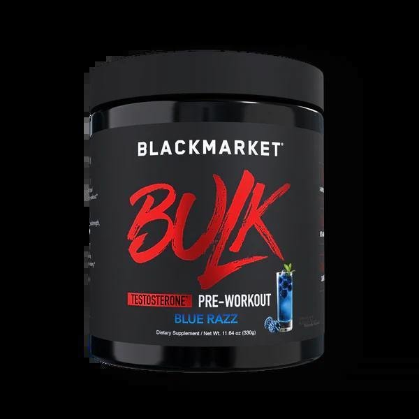 Black Market - BULK Original - Blue razz 30serv - Pre - Workout - Animal Supps | Supplement, Sports Nutrition, and Vitamin Shop | Vineland NJ