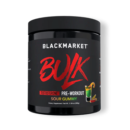 Black Market - BULK Original - Sour Gummy 30serv - Pre - Workout - Animal Supps | Sports Nutrition & Supplement Store | Vineland, NJ