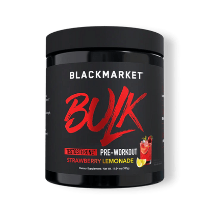 Black Market - BULK Original - Strawberry Lemonade 30serv - Pre - Workout - Animal Supps | Sports Nutrition & Supplement Store | Vineland, NJ