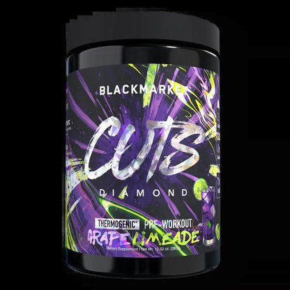 Black Market - CUTS Diamond - Grape Limeade 25 servings - Pre - Workout - Animal Supps | Supplement, Sports Nutrition, and Vitamin Shop | Vineland NJ