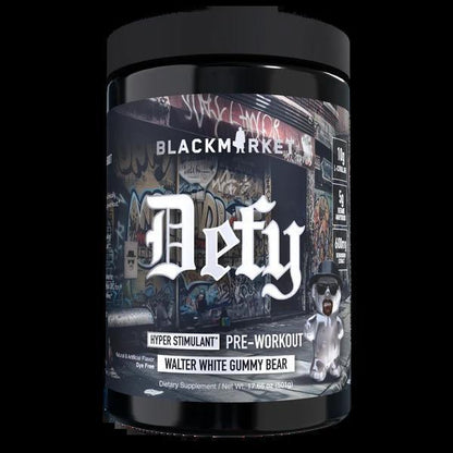 Black Market - DEFY - Walter White Gummy 20/40serv - Pre - Workout - Animal Supps | Supplement, Sports Nutrition, and Vitamin Shop | Vineland NJ