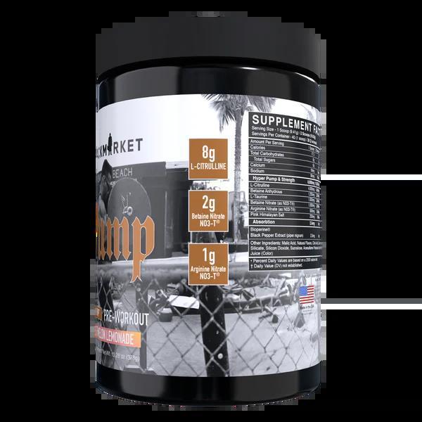 Black Market - Pump - Razz Mango Sherbert 20/40serv - Pre - Workout - Animal Supps | Supplement, Sports Nutrition, and Vitamin Shop | Vineland NJ