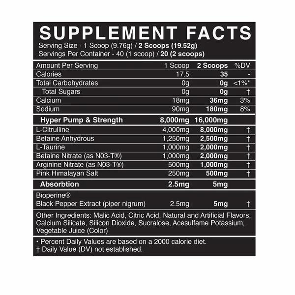 Black Market - Pump - Razz Mango Sherbert 20/40serv - Pre - Workout - Animal Supps | Supplement, Sports Nutrition, and Vitamin Shop | Vineland NJ