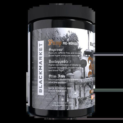 Black Market - Pump - Razz Mango Sherbert 20/40serv - Pre - Workout - Animal Supps | Supplement, Sports Nutrition, and Vitamin Shop | Vineland NJ