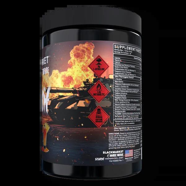 Black Market - SCORCH - Cherry Slushy Bomb 20 servings - Pre - Workout - Animal Supps | Supplement, Sports Nutrition, and Vitamin Shop | Vineland NJ
