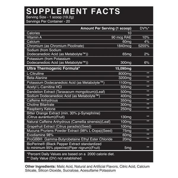 Black Market - SCORCH - Cherry Slushy Bomb 20 servings - Pre - Workout - Animal Supps | Supplement, Sports Nutrition, and Vitamin Shop | Vineland NJ