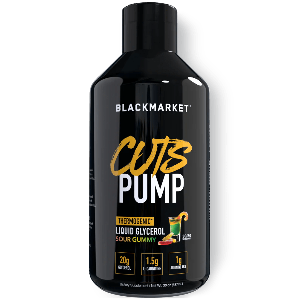 BlackMarket – CUTS PUMP Thermogenic - Sour Gummy - Thermogenic - Animal Supps | Sports Nutrition & Supplement Store | Vineland, NJ