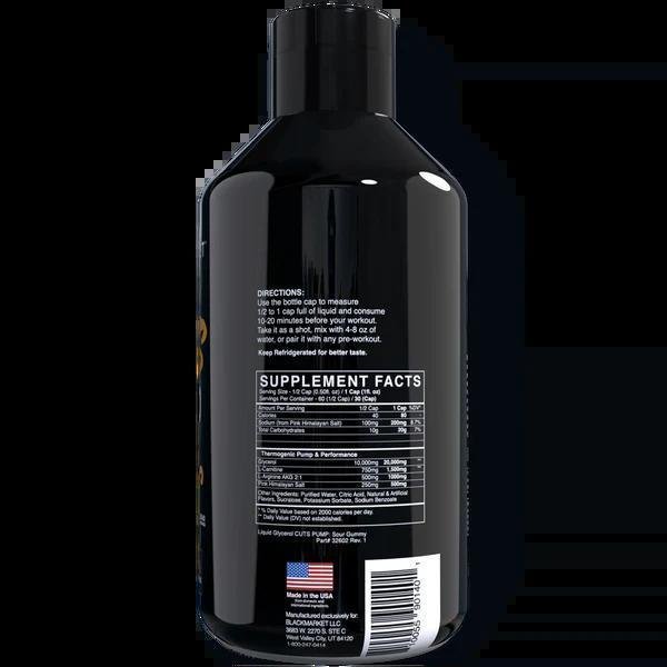 BlackMarket – CUTS PUMP Thermogenic - Sour Gummy - Thermogenic - Animal Supps | Supplement, Sports Nutrition, and Vitamin Shop | Vineland NJ