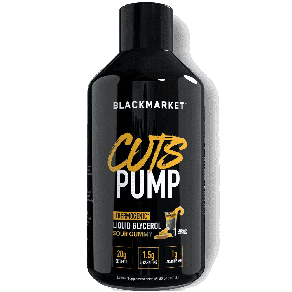 BlackMarket – CUTS PUMP Thermogenic - Sour Gummy - Thermogenic - Animal Supps | Sports Nutrition & Supplement Store | Vineland, NJ