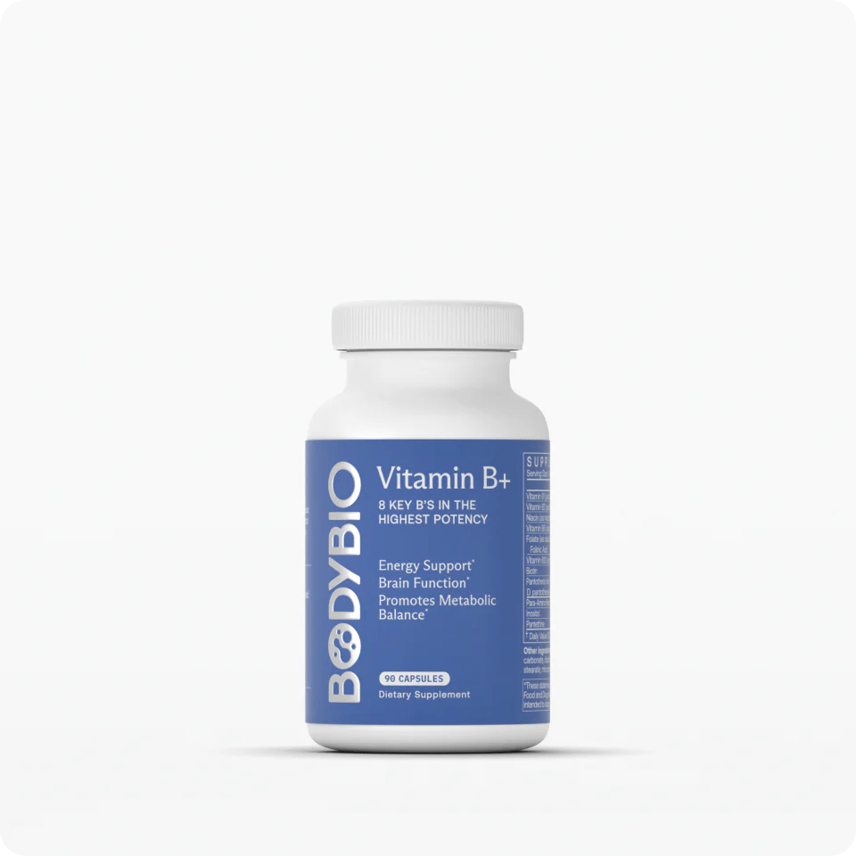 BodyBio Vitamin B+ Complex High Dose – Energy, Mood, & Metabolism ...