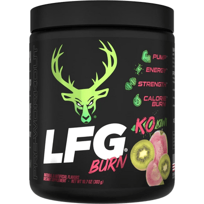 Bucked Up - LFG Burn - KO Kiwi - Pre - Workout - Animal Supps | Sports Nutrition & Supplement Store | Vineland, NJ