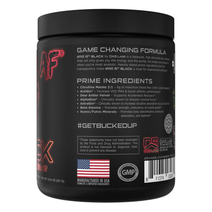 Bucked Up - Woke AF Black - Sets on the Beach - Pre - Workout - Animal Supps | Supplement, Sports Nutrition, and Vitamin Shop | Vineland NJ