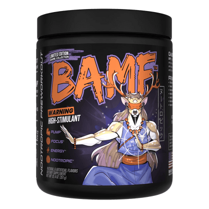 BuckedUp - BAMF High Stimulant Nootropic Pre - Workout - Anime Ninja Warrior 30serv - Pre - Workout - Animal Supps | Sports Nutrition & Supplement Store | Vineland, NJ