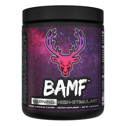 BuckedUp - BAMF High Stimulant Nootropic Pre - Workout - Anime Ninja Warrior 30serv - Pre - Workout - Animal Supps | Sports Nutrition & Supplement Store | Vineland, NJ