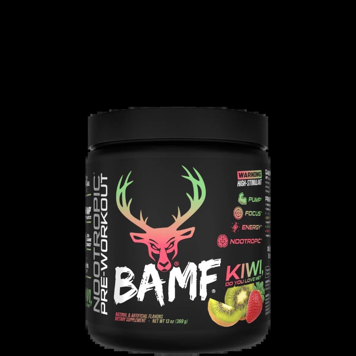 BuckedUp - BAMF High Stimulant Nootropic Pre - Workout - Kiwi Do You Love Me 30serv - Pre - Workout - Animal Supps | Supplement, Sports Nutrition, and Vitamin Shop | Vineland NJ