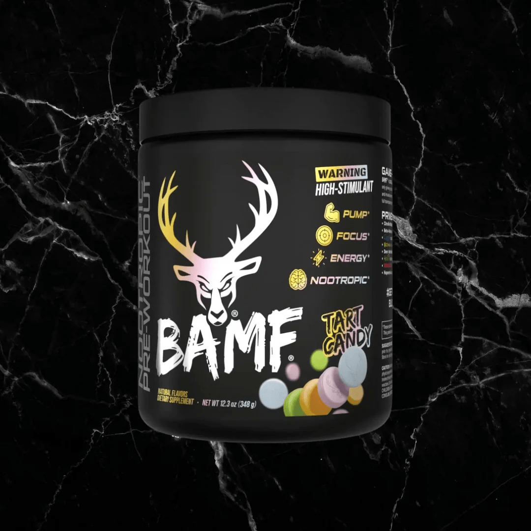 BuckedUp - BAMF High Stimulant Nootropic Pre - Workout - Tart Candy 30serv - Pre - Workout - Animal Supps | Sports Nutrition & Supplement Store | Vineland, NJ