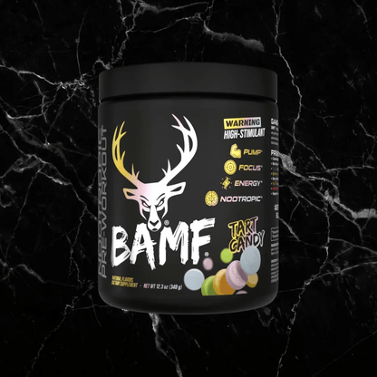 BuckedUp - BAMF High Stimulant Nootropic Pre - Workout - Tart Candy 30serv - Pre - Workout - Animal Supps | Sports Nutrition & Supplement Store | Vineland, NJ
