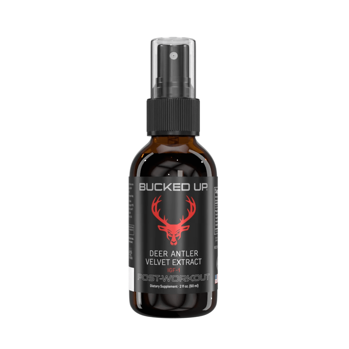 BuckedUp - Deer Antler Velvet Spray - His 2oz - Hormonal Support - Animal Supps | Sports Nutrition & Supplement Store | Vineland, NJ