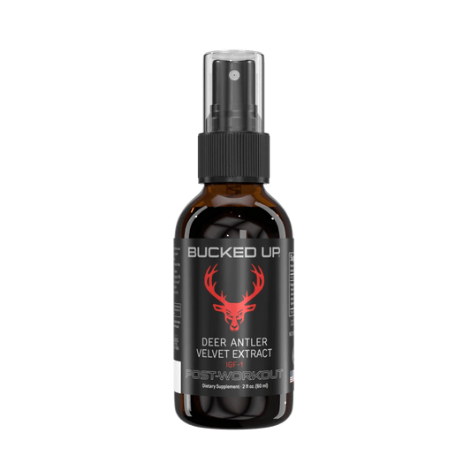 BuckedUp - Deer Antler Velvet Spray - His 2oz - Hormonal Support - Animal Supps | Sports Nutrition & Supplement Store | Vineland, NJ