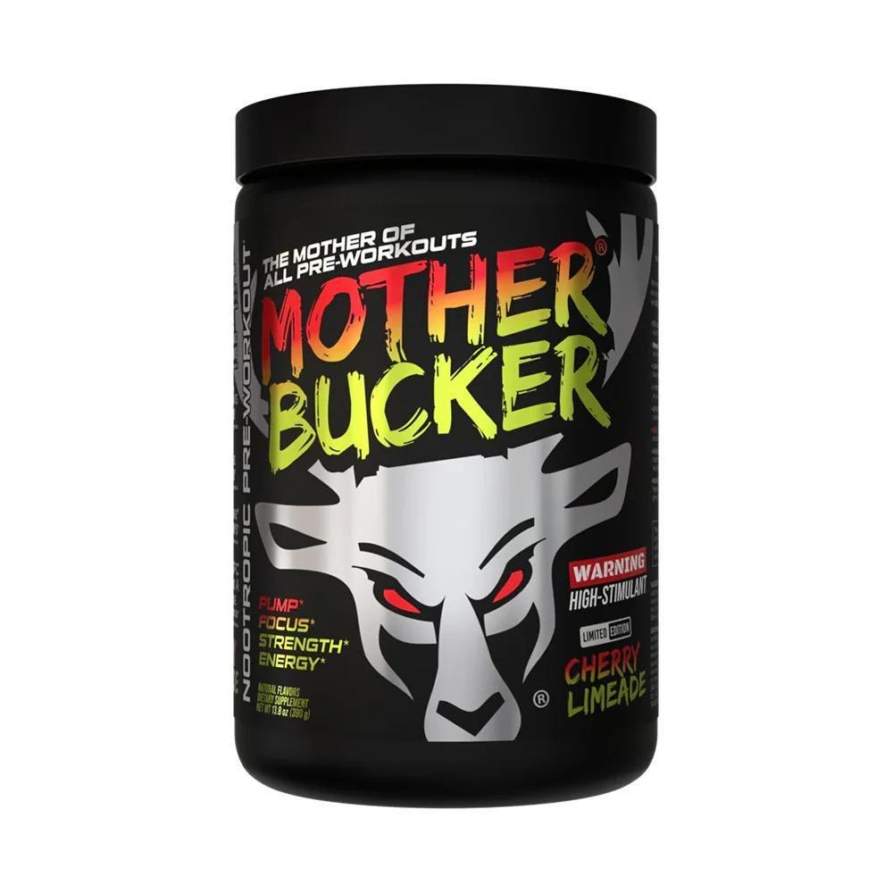 BuckedUp - Mother Bucker Pre - Workout - Cherry Limeade 20serv - Pre - Workout - Animal Supps | Supplement, Sports Nutrition, and Vitamin Shop | Vineland NJ