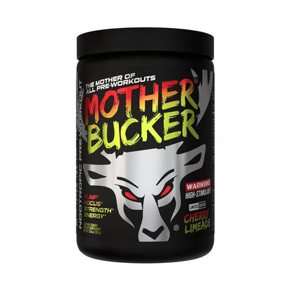 BuckedUp - Mother Bucker Pre - Workout - Cherry Limeade 20serv - Pre - Workout - Animal Supps | Supplement, Sports Nutrition, and Vitamin Shop | Vineland NJ